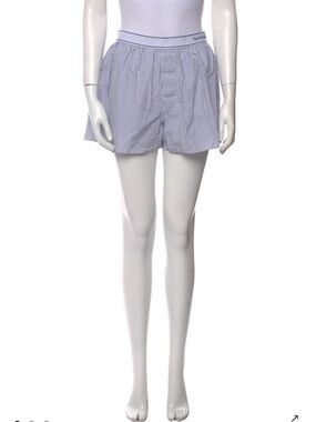 Sporty & Rich Striped Mini Shorts